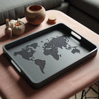 صينية تقديم بتصميم القارات