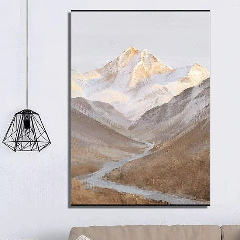 "Highland Serenity" – The Magic of Mountain Nature with a Warm Oil Touch