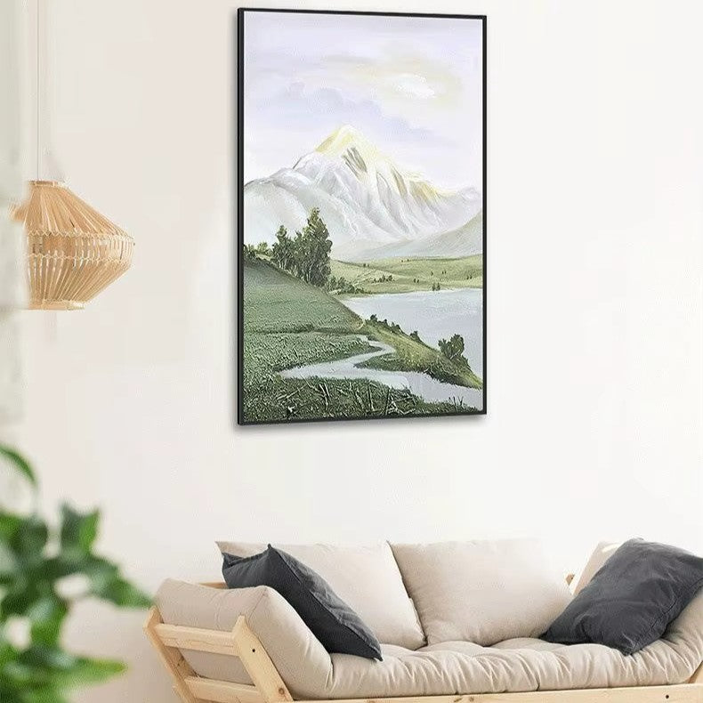 "Highland Serenity" – The Magic of Mountain Nature with a Warm Oil Touch