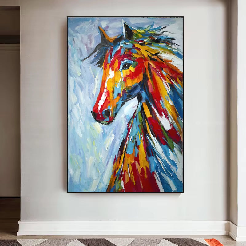 Symphony of Wild Colors Painting
