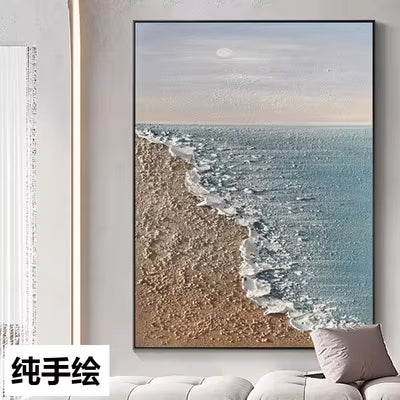 The "Ether of Abstraction" painting – colorful dimensions and a texture rich with energy