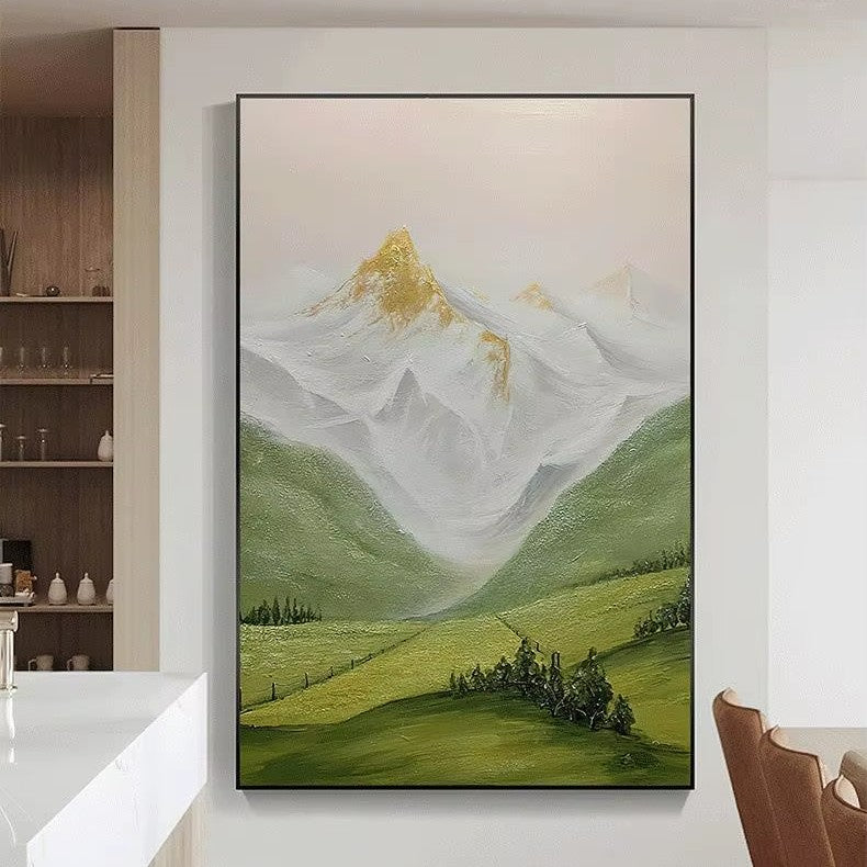 "Highland Serenity" – The Magic of Mountain Nature with a Warm Oil Touch